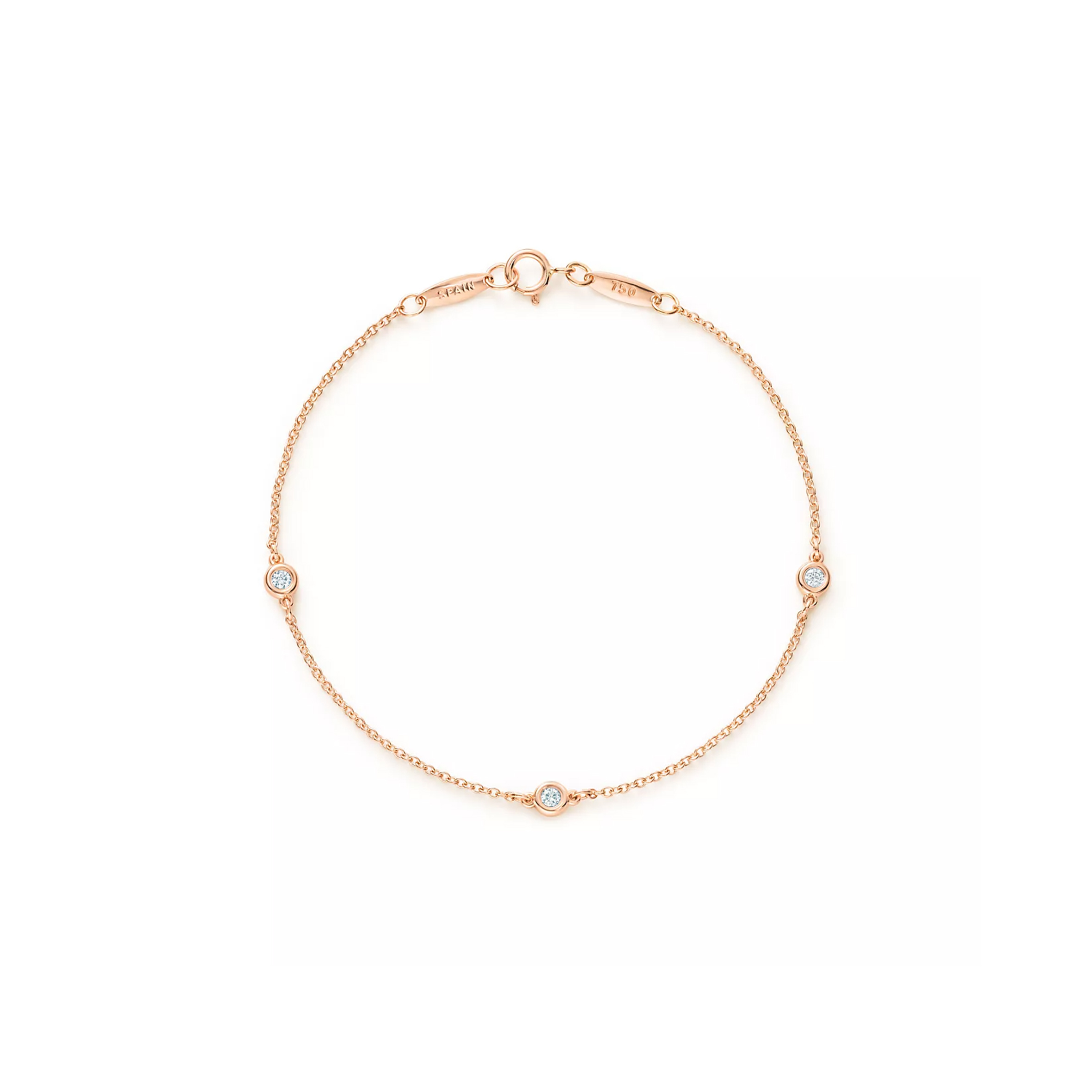 TIFFANY ELSA PERETTI® DIAMONDS BY THE YARD® BRACELET ROSE GOLD 60141638